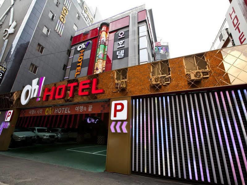 Oh Hotel Busan Bagian luar foto